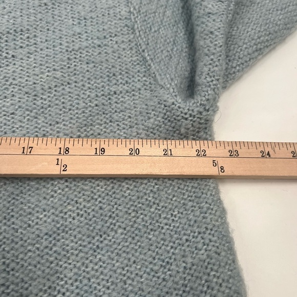 HABITAT Wool Blend Open Cardigan Light  Blue Women's Size L/XL - Picture 8 of 9